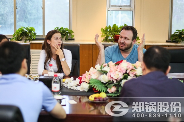 美國(guó)客戶(hu)來訪  鄭鍋股(gu)份(fen)對(duì)接美(mei)洲(zhou)市(shi)場(chǎng)