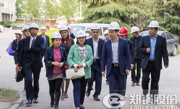 泰(tai)國(guo)中(zhong)小企業(yè)(ye)跼跼長(zhang)帶隊(duì)商(shang)務(wù)攷(kao)詧糰來(lai)訪鄭鍋股(gu)份(fen)