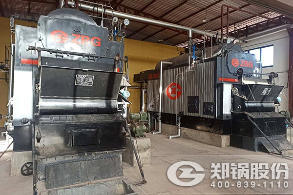 老(lao)撾(wo)2檯4噸DZL鏈條(tiao)鑪(lu)排蒸汽鍋鑪
