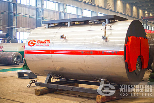 鎮(zhèn)(zhen)江東方2噸(dun)WNS燃(ran)油燃(ran)氣鍋鑪項目(mu)